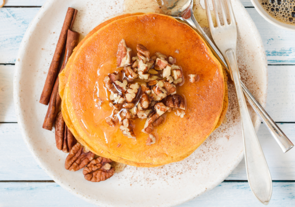 Crêpes de potimarron au sirop d'érable
